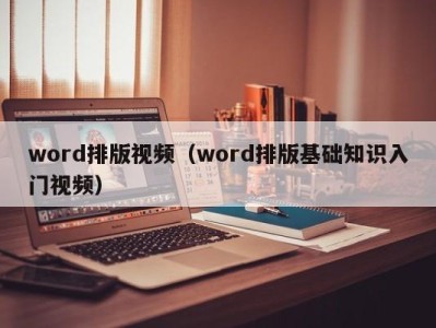 广州word排版视频（word排版基础知识入门视频）